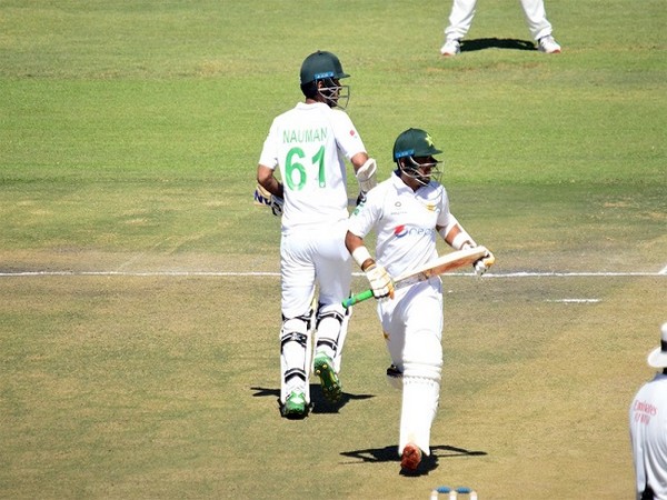 Nauman Ali and Abid Ali in action against Zimbabwe. (Image: ICC)