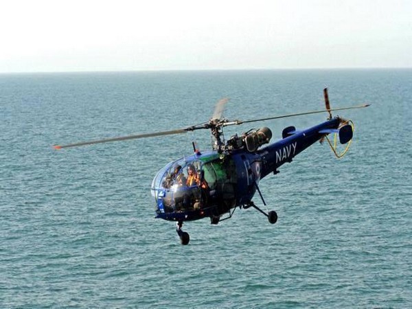 Representative Image of Indian Navy light utility chopper