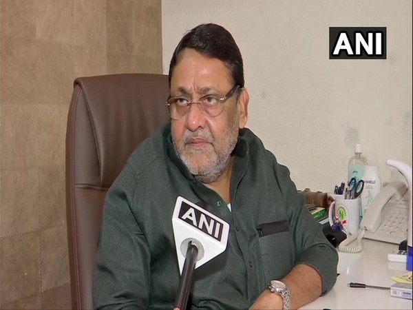 Maharashtra Minister Nawab Malik speaking to ANI in Mumbai on Sunday.  [Photo/ANI]