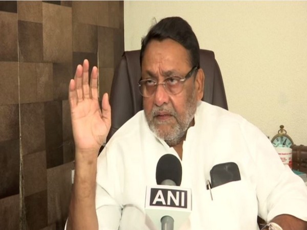 NCP chief spokesperson Nawab Malik speaks to ANI in Mumbai [Photo/ANI]