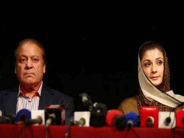 Former Pakistani Prime Minister Nawaz Sharif and his daughter Maryam Nawaz (File photo)