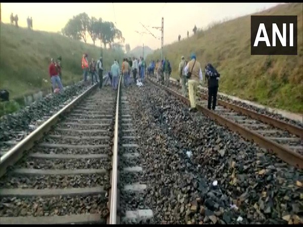 Visual from the railway tracks (Photo/ANI) 