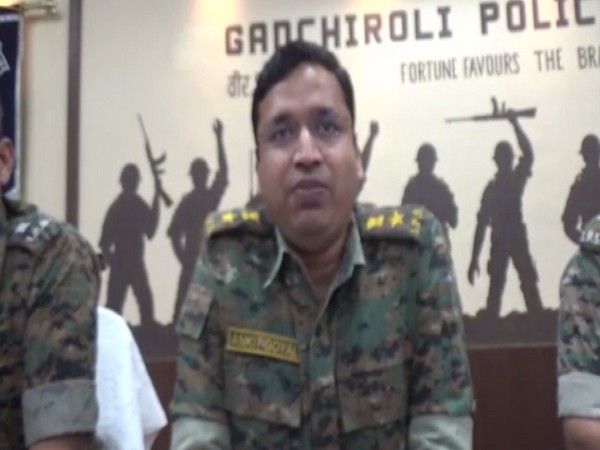 Superintendent of Police (SP) of Gadchiroli Ankit Goyal. (Photo/ ANI)