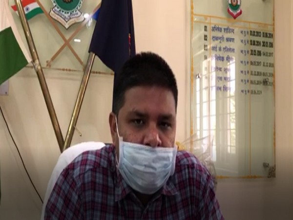 Shalabh Sinha, Sukma SP, Chhattisgarh. (Photo/ANI)