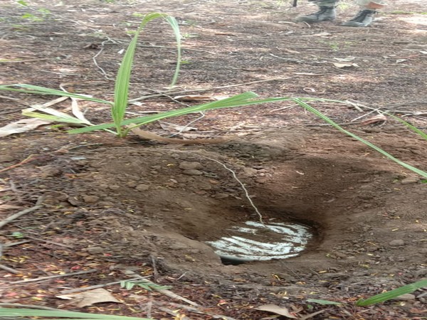 CRPF recovers 7 IEDs planted by Naxals in Sukma district of Chhattisgarh. (Photo/ANI)