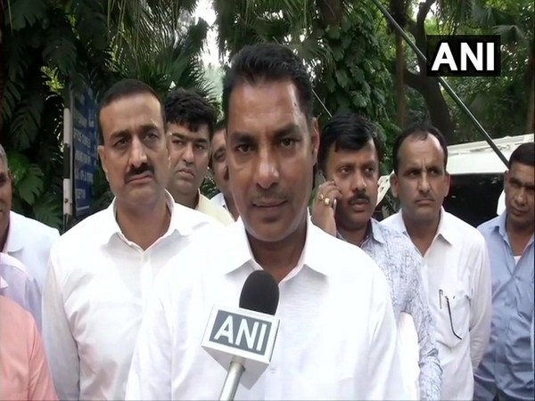 Independent MLA-elect Nayanpal Rawat speaking to ANI in New Delhi on Friday. Photo/ANI