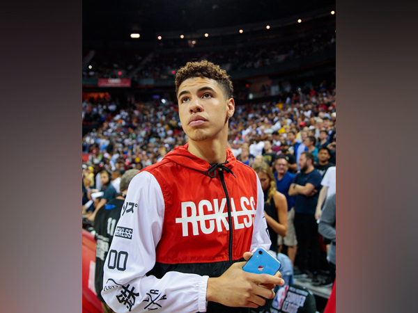 American basketball player LaMelo Ball