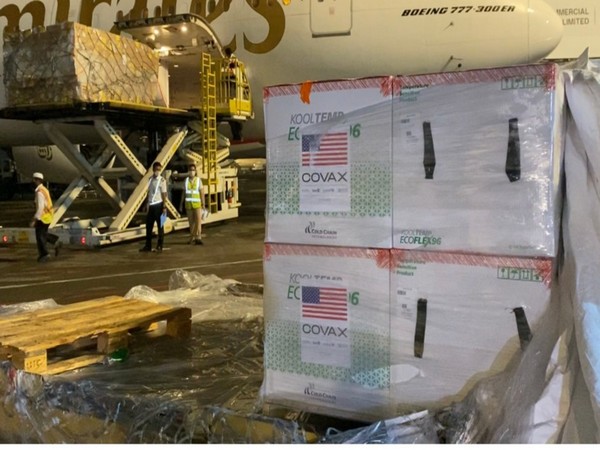 Bangladesh receives first consignment of the COVID-19 vaccine doses from US (Photo Credit: Twitter/ Earl R. Miller)