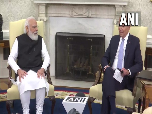 Prime Minister Narendra Modi and US President Joe Biden at the White House.