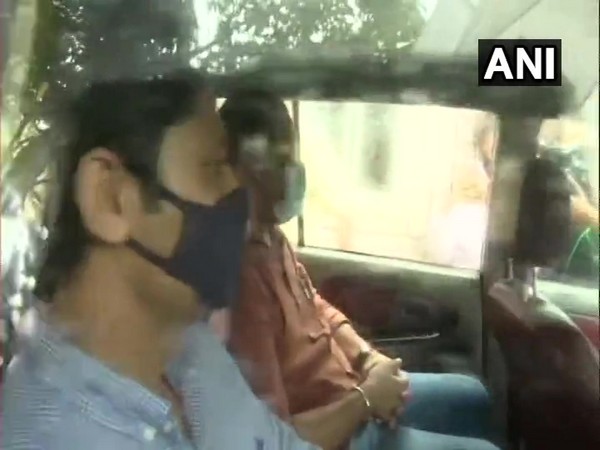 CBI team takes Neeraj and Siddharth Pithani for questioning on Sunday. (Photo: ANI)