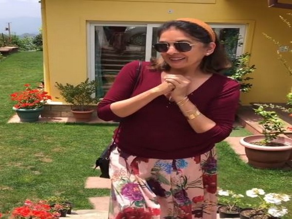 A still from the video shared by Neena Gupta (Image courtesy: Instagram)