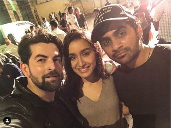 Neil Nitin Mukesh, Shraddha Kapoor, Sujeeth (picture: Instagram)