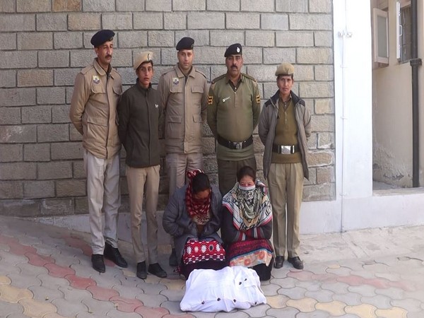 The Manikaran police with the two accused on Saturday.