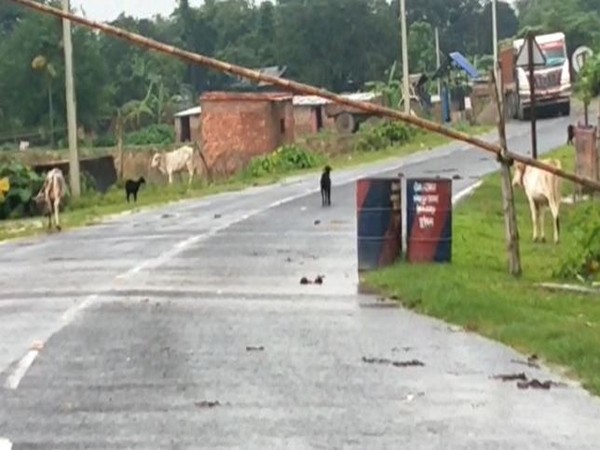 Visuals from Mafi Tola on the Indo-Nepal border. (Photo/ANI)