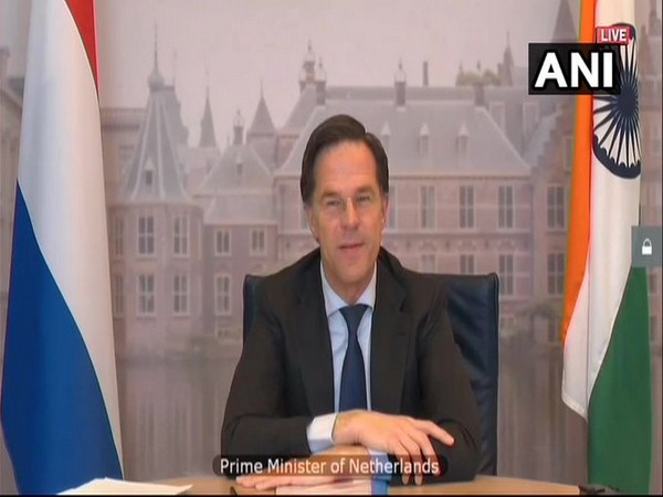 Netherlands Prime Minister Mark Rutte on Friday, during a virtual summit with Prime Minister Narendra Modi.