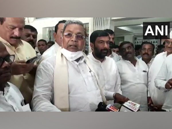 Former Karnataka chief minister Siddaramaiah (Photo/ANI)
