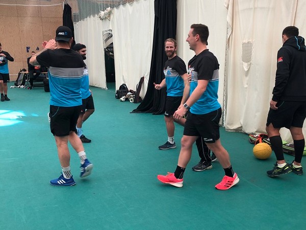 New Zealand's training session for England Tests (Image: Blackcaps' Twitter)