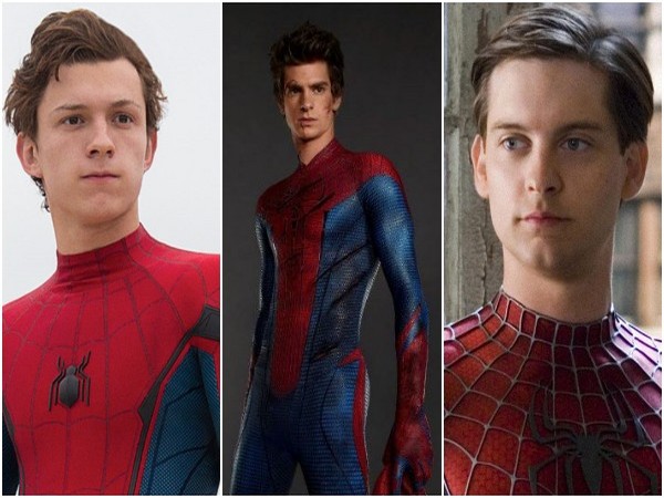 Tom Holland, Andrew Garfield, Tobey Maguire (Image source: Instagram)