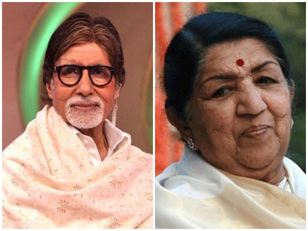 Amitabh Bachchan, Lata Mangeshkar