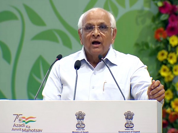 Gujarat Chief Minister Bhupendra Patel (File photo/ANI)