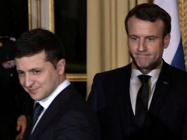 Macron discusses Ukraine crisis with Zelenskyy (File Image)