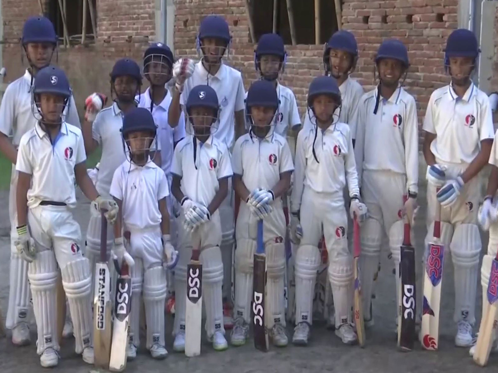 Young cricketers from Siliguri (Photo: ANI)