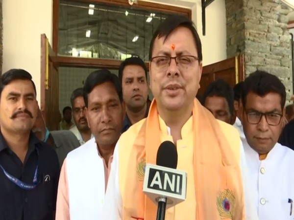 Uttarakhand Chief Minister Pushkar Singh Dhami (Photo/ANI)