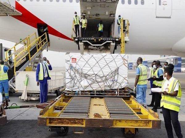 Nigeria receives Made-in-India COVID-19 vaccines (Photo Credit: Twitter/ S Jaishankar)