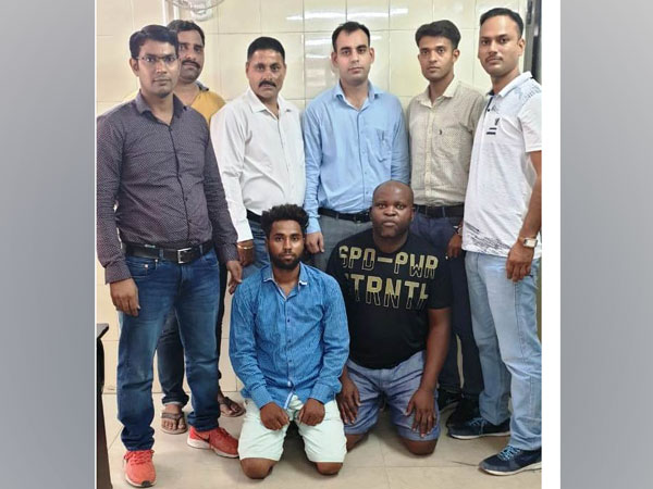Arrested Nigerian national along with another accused in New Delhi 