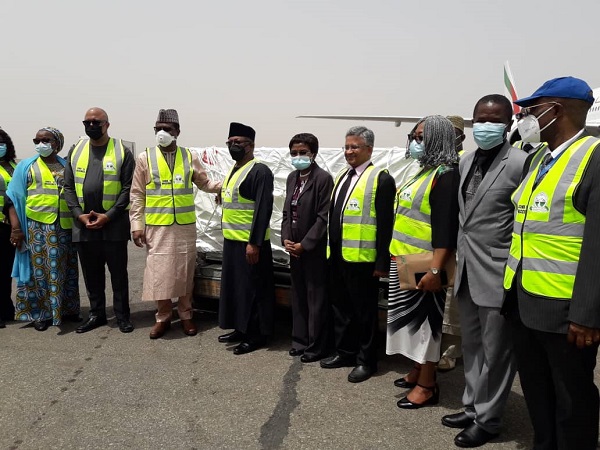 Nigeria receives over 3 million 'Covishield' vaccine from India (Photo Credit: Twitter/ India in Nigeria)