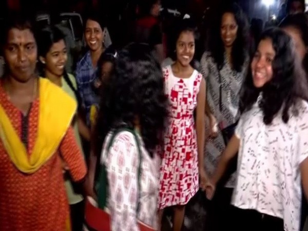 Women in Trivandrum participated in Night walk on Sunday 