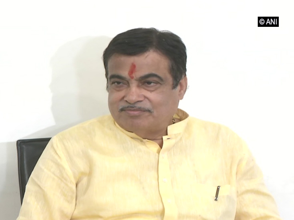 Union Minister Nitin Gadkari addressing a press conference in Nagpur, Maharashtra on Saturday.