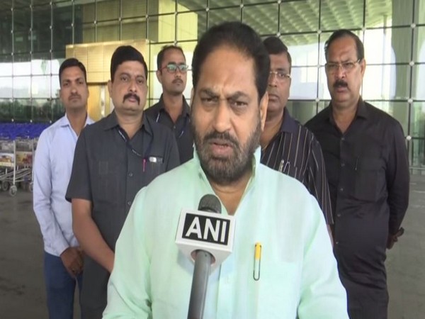 Congress leader Nitin Raut speaking to ANI in Mumbai on Saturday. Photo/ANI