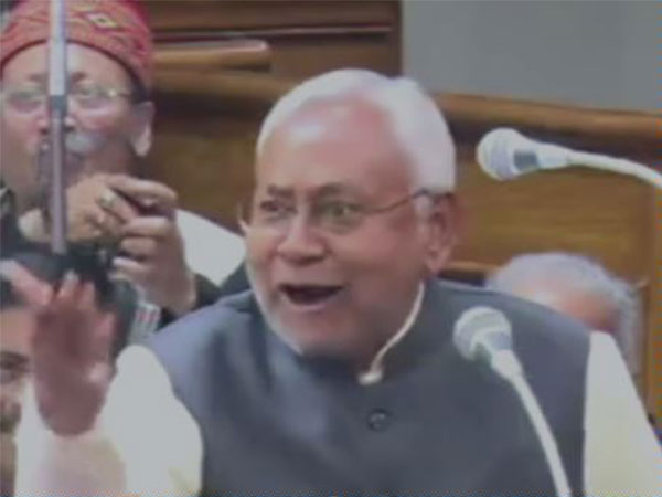 Nitish Kumar in Bihar Assembly