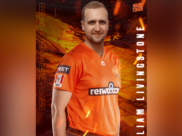England batsman Liam Livingstone (Photo/ Perth Scorchers Twitter)