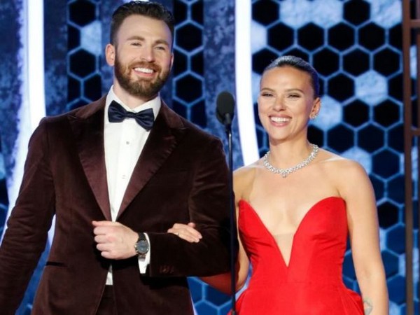 Chris Evans, Scarlett Johansson (Image source: Instagram)