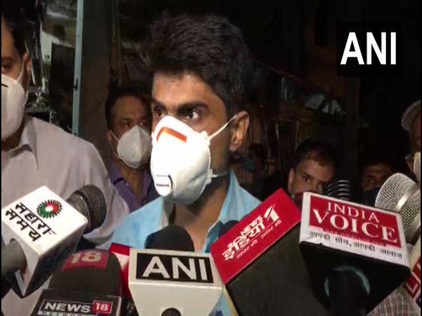 Suhas Lalinakere Yathiraj, District Magistrate Gautam Buddh Nagar speaking to media on Friday. 