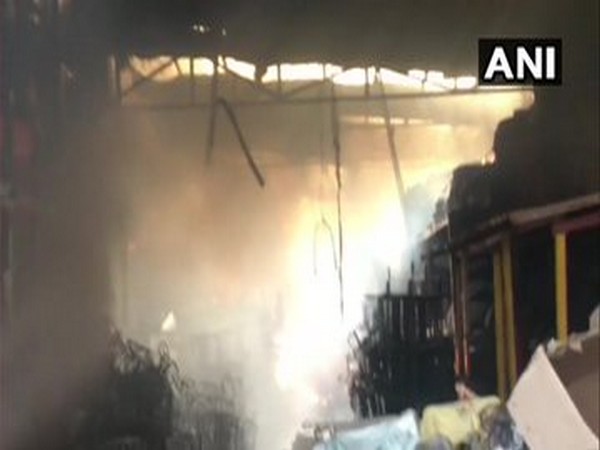 A visual from the spot in Noida. 