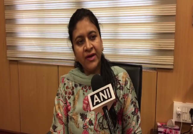 MD NMRC and CEO Noida Authority, Ritu Maheshwari speaking to ANI on Friday. 