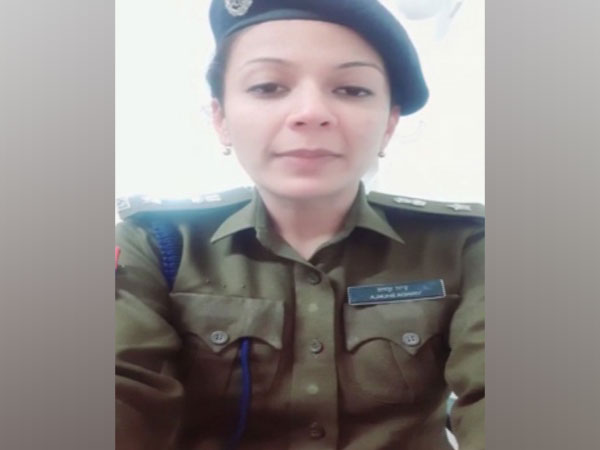 Vrinda Shukla, DCP, Mahila Suraksha, Noida (Photo/ ANI)
