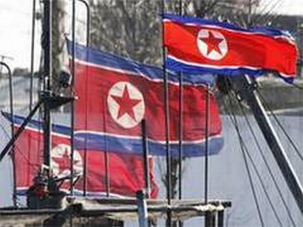 North Korean flag 