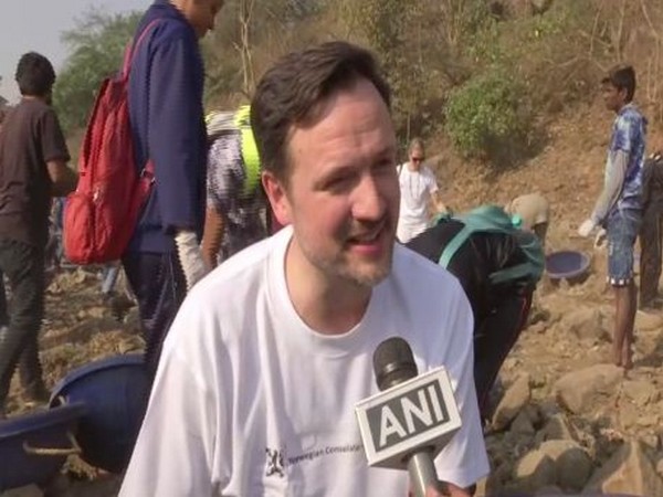 Norway Minister of International Development Dag-Inge Ulstein speaking to ANI. Photo/ANI