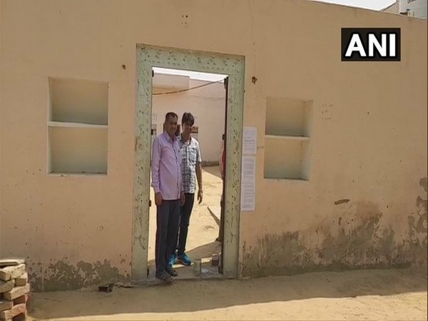 A visual form MLA Indraj Singh Gurjar's residence