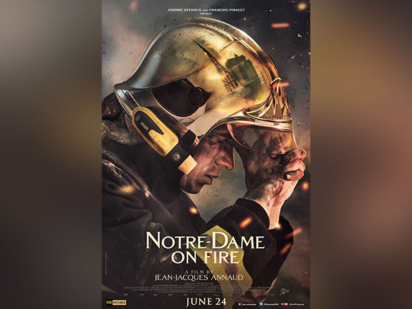 Poster of Notre-Dame On Fire film (Image source: Twitter)