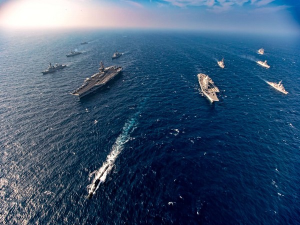 Indian, US, Australian and Japanese warships, carried out 'Malabar-2020' wargames in the Western Indian Ocean Region.