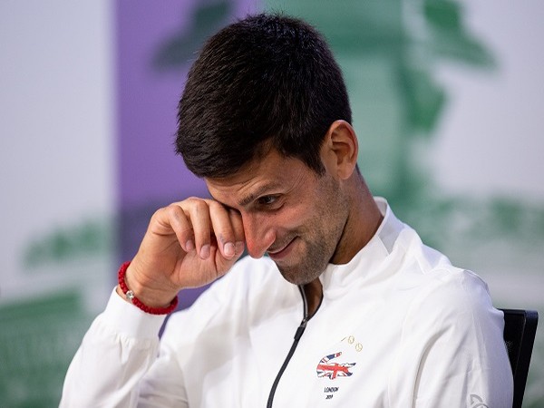 Serbian tennis player Novak Djokovic (file image)