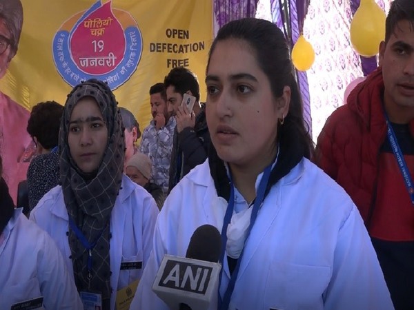 Himani Bhagat, a nurse in district hospital Doda speaking to ANI on Sunday.