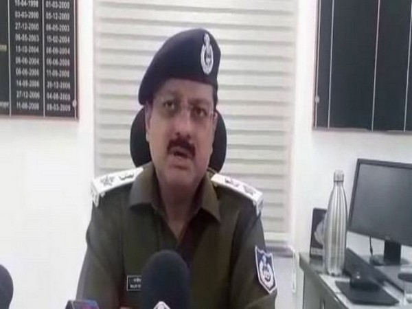 Superintendent of Police, Rajiv Mishra speaking to ANI on Tuesday. (Photo/ANI)