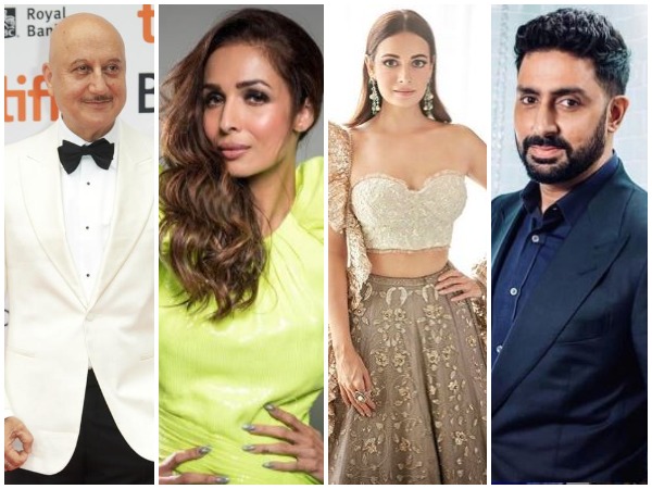 Anupam Kher, Malaika Arora, Dia Mirza, Abhishek Bachchan (Image courtesy: Instagram)