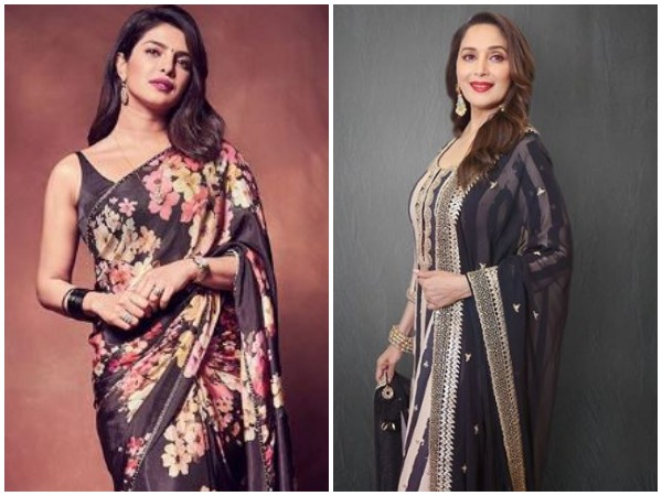 Priyanka Chopra and Madhuri Dixit (Image courtesy: Instagram)